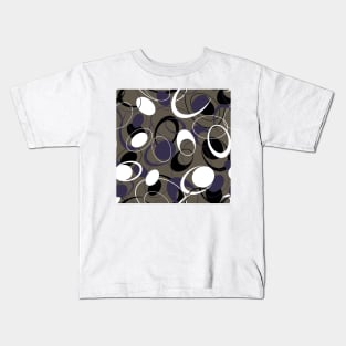 Retro 60s Ovals Kids T-Shirt